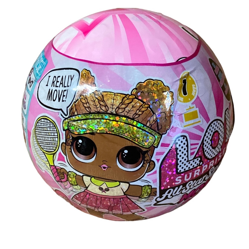 LOL Surprise All-Star Sports Moves Series 7 Unbox 8 Surprises Sparkly
